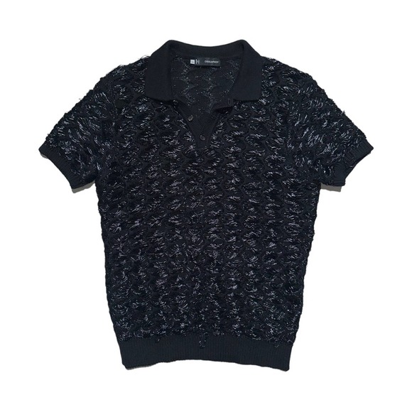 Woven fibered polo - Picture 1 of 4